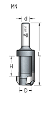 Сверло WPW MN10005 для изготовления пробок D10 хвостовик 8