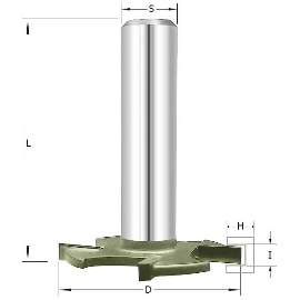Фреза пазовая Т-обрзной формы Z4 D=27x1.7x34 h=7.5 S=8 ARDEN A1610034S8 (L1-34 мм, L2-1.7 мм, D1-27 мм, D2-8 мм)