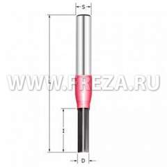 Фреза пазовая монолитная Z=2 D=5x12x69 S=8 PROCUT 107693P