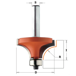 СМТ Фреза внутр.радиус R=6,35 (нижн. подш.) S=12,7 D=25,4x12,7 838.754.11
