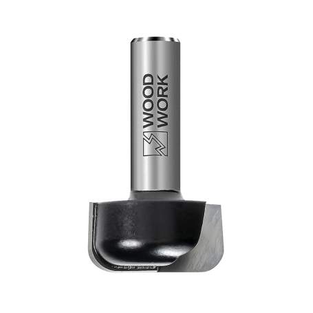 Фреза для изготовления подносов R=6.3 D=28.6 L=45 S=8mm 951.2913.08 Woodwork (L1-45 мм, L2- мм, D1-28.6 мм, D2-8 мм)