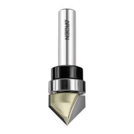 Фреза пазовая V образная (с верхн. подш.) 90° D=16x12.7x50 S=8 ARDEN 218831