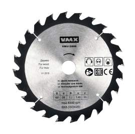 Диск пильный ф160х20 z24    дерево Энкор 512408