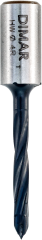 Сверло Dimar 2014017 глухое правое 4 флейты D4x30 L57,5 хвостовик 10x20 присадка