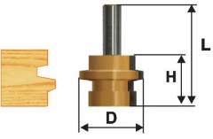 Фреза комбинированная универсальная Ф30,5Х26 мм, хвостовик 12 мм Энкор 46505