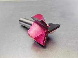 Фреза прямая пазовая с врезным зубом Z=3 D=45x30x85 S=12 PROCUT 105207PX