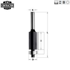 Фреза концевая CMT-contractor обгонная (нижн. подш.) S=8 D=12,7x25,4 K906-127