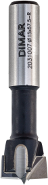 Сверло Dimar 2031007 чашечное правое D15x55,5 L57,5 хвостовик 10x26 присадка