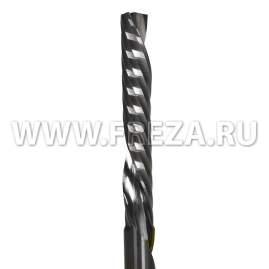 Фреза спиральная Z1 (нижний рез) D=3x17x60 Z=1 S=8 Tideway LC20203178