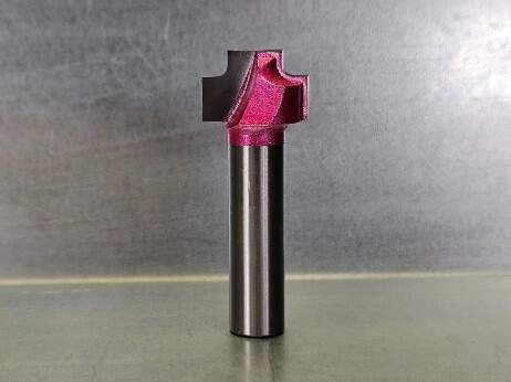 Фреза профильная для фасадов D22xH14.5xL59.5 S=12 PROCUT 416221P (L1-59.5 мм, L2-14.5 мм, D1-22 мм, D2-12 мм)