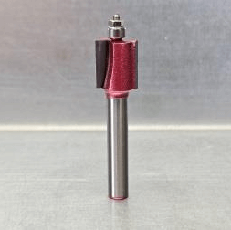 Фреза обгонная со ступенькой MICRO (нижний подшипник) D=7,9x12x50 S=6 PROCUT 151677MS (L1-50 мм, L2-12 мм, D1-7.9 мм, D2-6 мм)