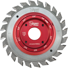 Пила Dimar 95610103 подрезная DLEADER D100x20x2,8-3,6 Z24 регулировка не снимая со станка