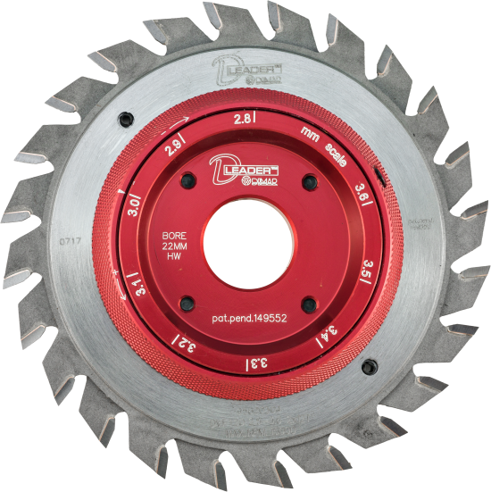 Пила Dimar 95610103 подрезная DLEADER D100x20x2,8-3,6 Z24 регулировка не снимая со станка