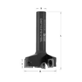 Фреза для выравнивая фуговальная, смен.ножи HM Z3 D=40 I=10.5 L=65 S=12 Woodwork 663.4010.12