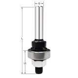 Державка для сменных дисков c ниж. подшип. (креп. гайкой) L=63 l1=26 S=8 (подш. 22мм) PROCUT 707851P (L1-67.5 мм, L2- мм, D1- мм, D2-8 мм)