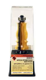 Фреза кромочная фигурная ф25,4х41мм хв 12мм Энкор 10578