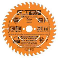 Диск пильный 160x20(+16)x1,7/1,1 16° 10° ATB + 8° SHEAR Z=40 CMT 272.160.40H