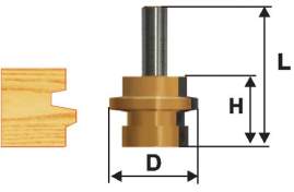 Фреза комб универсальная ф31,8х26мм хв 12мм Энкор 10614