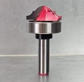 Фреза "Гусёк" с верхним подшипником R1=6,35 R2=10,3 D=35x14,4 S=12 PROCUT 222212BP