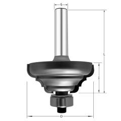 Фреза профильная DF3 D=38.1x16x57.5 S=8 PROCUT 602.293816