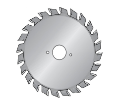 Пила Dimar 90600103 подрезная сэндвич D100x20x2,8-3,6 Z2x12