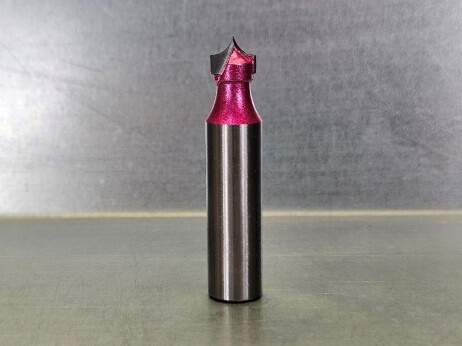 Фреза скругление Z=2 R=6.35 D=12.7x9.53x45 S=12 PROCUT 225241P (L1-45 мм, L2-9.53 мм, D1-12.6 мм, D2-12 мм)