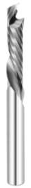 Фреза спиральная однозаходная двунаправленный рез (компрессионная) D=3.175x17x45 S=3.175 Z1 Tideway LCZ1C31751