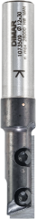 Фреза Dimar 1073509 пазовая врезная D12x30 L77 Z1 сменный нож хвостовик 12