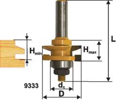 Фреза комб рамочная ф41,3х26мм хв 12мм Энкор 9333