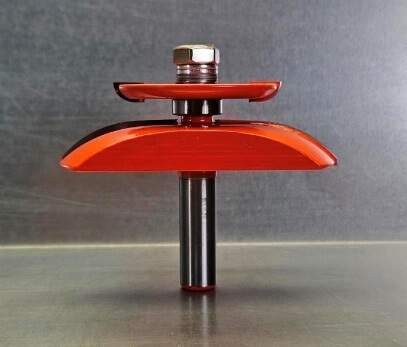 Фреза для филёнки двустронней 89x26,8x76,7 12 РЕЗЕЦ 7030001 (L1-76.7 мм, L2-26.8 мм, D1-89 мм, D2-12 мм)