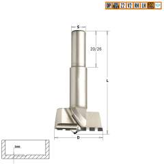 Сверло чашечное DP 35x10x26 d=35 I= L=57,5 Z=2+2 LH CMT 317.350.62