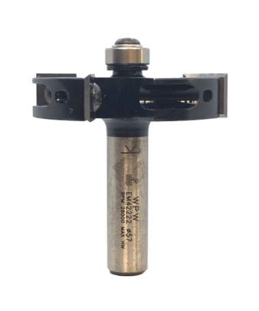 Фреза WPW EM21272K четверть 12,7 мм сменные ножи KCR08 D35 B12 Z2 хвостовик 12 (L1-59 мм, L2-12 мм, D1-35 мм, D2-12 мм)