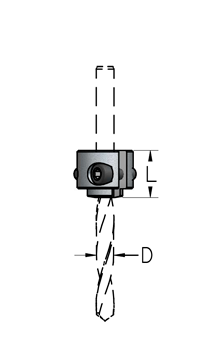 Ограничитель WPW TATM3070 регулируемый для сверел D3÷7 L14