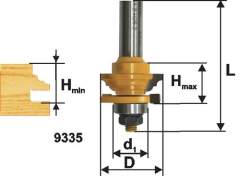Фреза комб рамочная ф41,3х23,4мм хв 12мм Энкор 9335