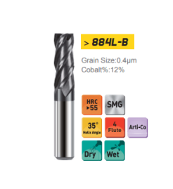 Фреза спиральная по стали Lasting Victory 884L-B 040406