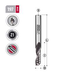 Фреза 8х70/32х8 Z=1 UpCut Woodwork 197.3270.08