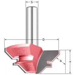 Фреза угловое сращивание 45° Z=2 D=38.1x12.7x45 S=8 PROCUT 603811P