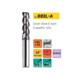 Фреза спиральная по стали Lasting Victory 883L-A 030303