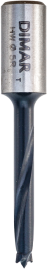 Сверло Dimar 2064057 глухое правое ДВОЙНОЙ РЕСУРС D8x45 L70 хвостовик 10x20 присадка