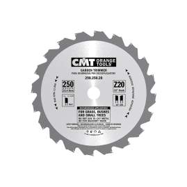 Диск пильный 250x25,4x2,2/1,4 15° 10° ATB Z=20 CMT 298.250.20