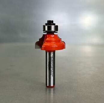 Фреза фигурная молдинговая 6,35 38,1x18x59 8 РЕЗЕЦ 7070002 (L1-59 мм, L2-18 мм, D1-38.1 мм, D2-8 мм)