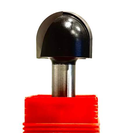 Фреза с радиусным торцом R=14.3 D=28.6 L=60 S=12 914.1422.12 Woodwork (L1-60 мм, L2- мм, D1-28.6 мм, D2-12 мм)