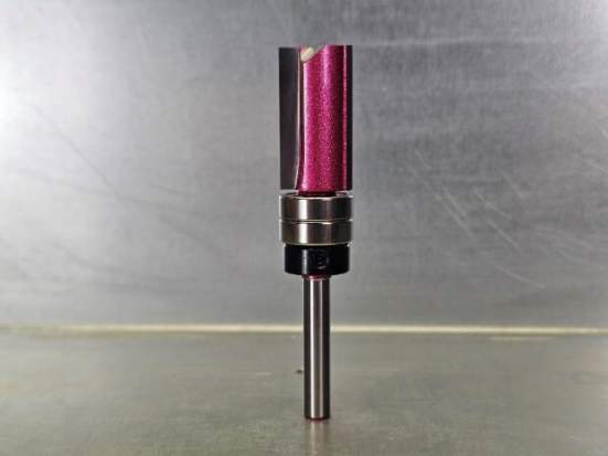 Фреза обгонная (2 верхних подшипника) Z=2 D=16x30x80 S=6 PROCUT 152281BP (L1-80 мм, L2-30 мм, D1-16 мм, D2-6 мм)