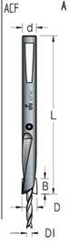 Сверло WPW ACFS950S для KREG D9,5 L104 хвостовик 9