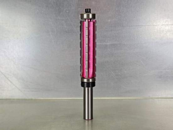 Фреза обгонная"Кукуруза" верхний + нижн. подш. D=21x65x125 S=12 PROCUT TVT-007 (L1-125 мм, L2-65 мм, D1-21 мм, D2-12 мм)