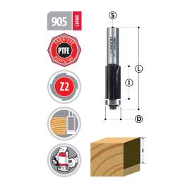 Фреза обгонная D=12.7mm I=38mm S=12mm 905.1338.12 Woodwork