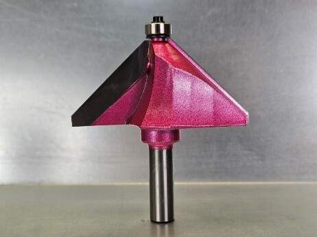 Фреза для снятия фаски 45° (нижний подшипник) D=84.84x40.2x86.2 S=12 PROCUT 306255P (L1-86.2 мм, L2-40.2 мм, D1-84.84 мм, D2-12 мм)