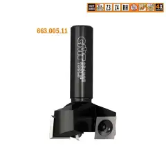 Фреза для выравнивания фуговальная со сменными ножами HM Z3 D=80x12 S=20 RH CMT 663.003.11