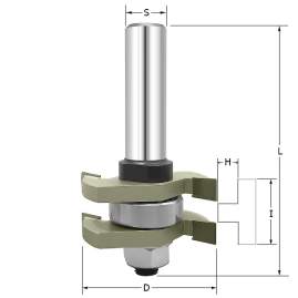 Фреза для шиповых соединений D=41x19x74 S=12 ARDEN 609211