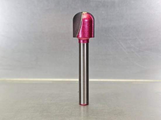 Фреза для желобов и чаш Z=2 R=6.4 D=16x19x70 S=8 PROCUT 215815LP (L1-70 мм, L2-19 мм, D1-16 мм, D2-8 мм)